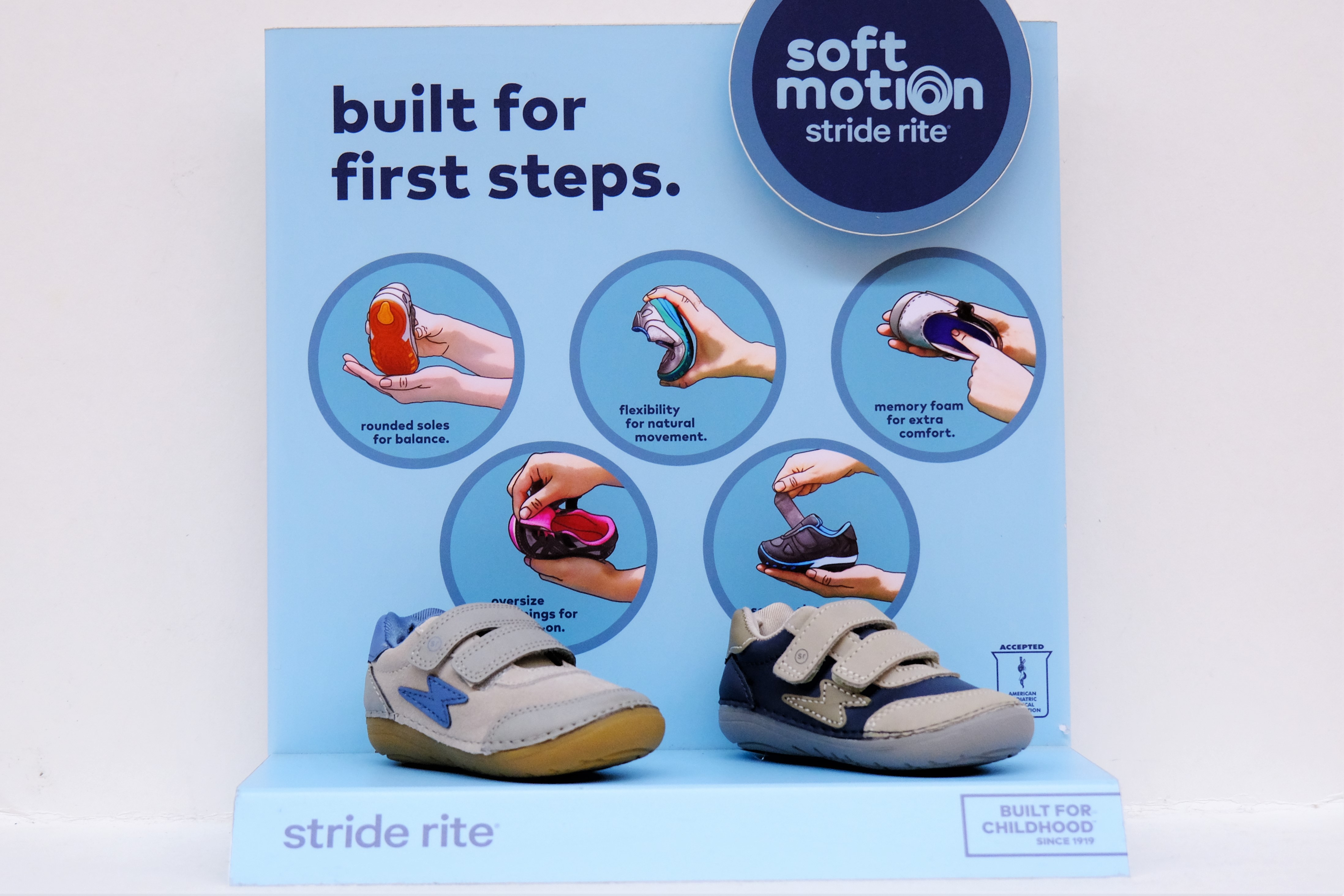 Stride rite sales first steps